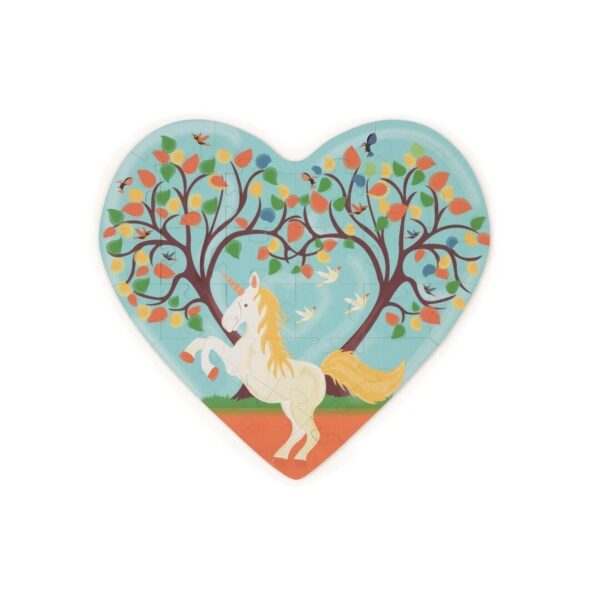 Puzzle Contorno 30 piezas - UNICORNIO