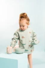 Taza aprendizaje silicona | LILI BEAR INDIGO - Imagen 2