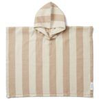 Poncho ROOMIE stripes- Pale tuscany/sandy