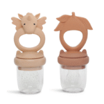CHUPETE ALIMENTADOR FRUTAS UNICORN | Rose Sand / Brown Clay