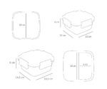 Caja almuerzo grande | Funny Letters - Imagen 4