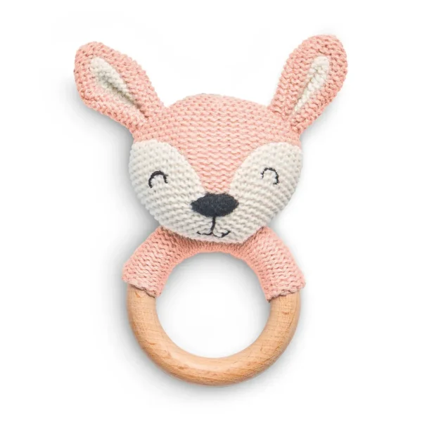 Mordedor anillo 7cm | DEER PALE PINK