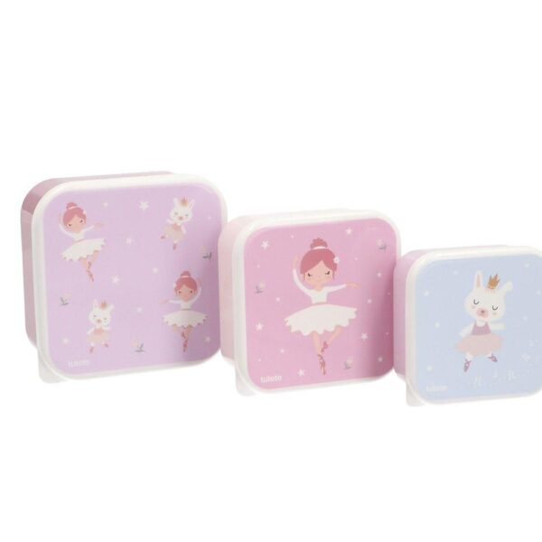 3 Cajas Almuerzo | Ballet