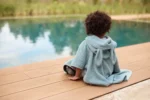 Poncho toalla TERRY | SEA GREEN - Imagen 4
