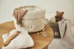 Cesta para cambiador - Grain Knit | Oatmeal - Imagen 2