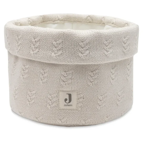Cesta para cambiador - Grain Knit | Oatmeal