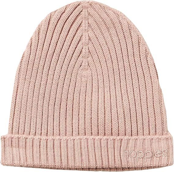 Gorro-bebe-rosa Gorro punto canalé | CANALE TYNAN FAWN - Imagen 1
