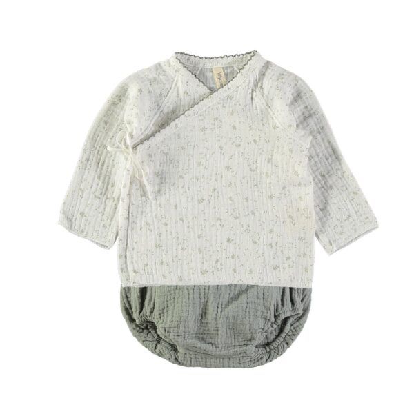 Jubón muselina + culotte l HOLLY PARIS