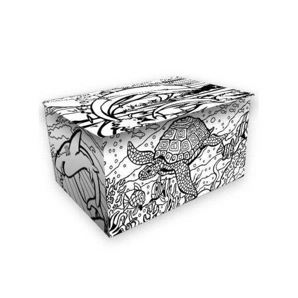 Caja + rotuladores | VELVET DELFÍN