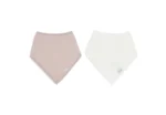 Pack x2 Baberos bandana - BIB MUSLIN | Wild rose/Oatmeal - Imagen 3