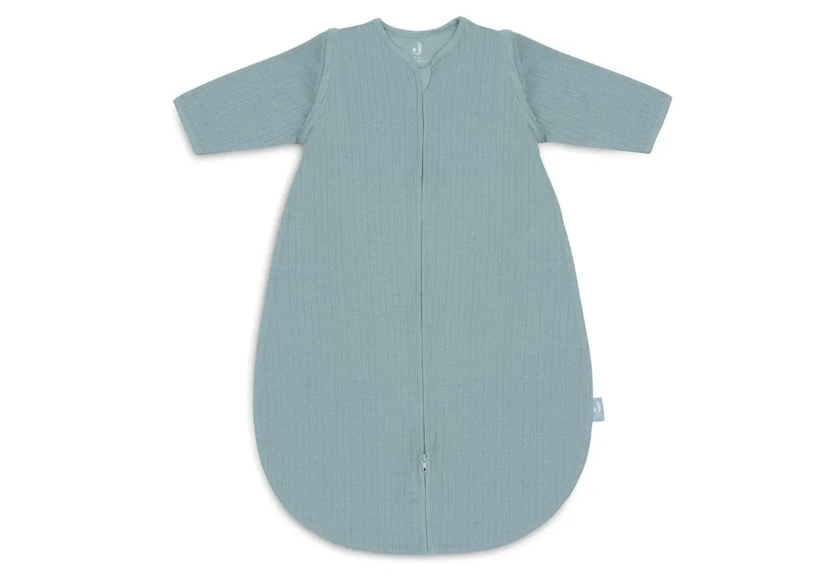 slaapzak-met-afritsbare-mouw-rond-ajour-sea-green-887275 Saco dormir mangas extraíbles 90cm ROUND | AJOUR - Sea Green - Imagen 1