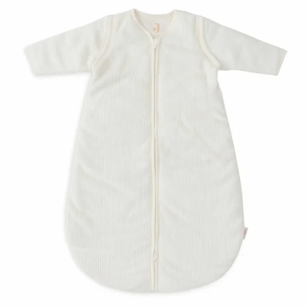 Saco dormir mangas extraíbles 70cm ROUND | RIB - Ivory