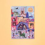 Puzzle 36 piezas | NIGHT & DAY IN BARCELONA - Imagen 12