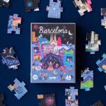Puzzle 36 piezas | NIGHT & DAY IN BARCELONA - Imagen 5