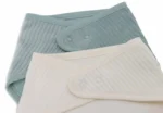 Pack x2 Baberos bandana SLAB | VELVET RIB GREEN IVORY - Imagen 3
