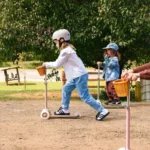 Patinete de 3 ruedas | Banwood | Beige - Imagen 2