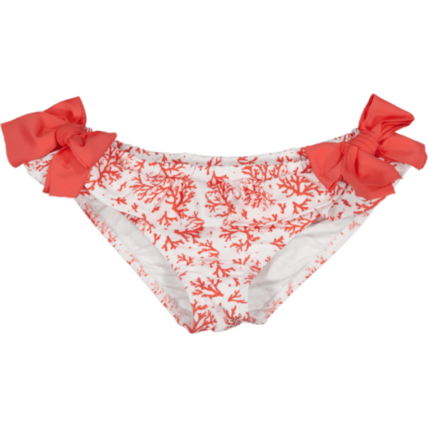 Bañador braguita niña - CORAL