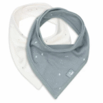 Pack x2 Baberos bandana | TWINKLING - SEA GREEN