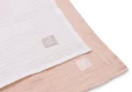 Pack x2 Muselinas 115cm | WILD ROSE/IVORY - Imagen 3