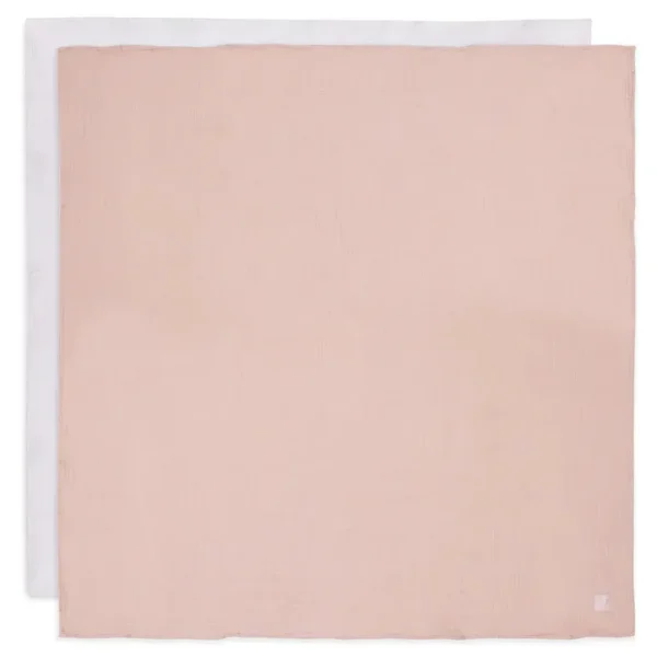 Pack x2 Muselinas 115cm | WILD ROSE/IVORY