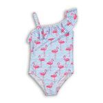 Bañador flamingo niña