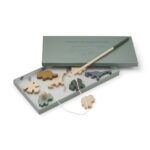 Juego de pesca de madera SEBASTIAN | Dino/hunter green multi mix