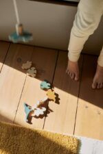 Juego de pesca de madera SEBASTIAN | Dino/hunter green multi mix - Imagen 3