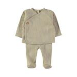 Jubón cruzado + polaina | EASY MAXI RIB - Sand
