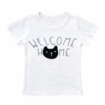 Camiseta HOME CAT BLANCA