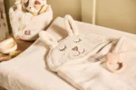 Manta envolvente | BUNNY CLOUDY RIB OATMEAL - Imagen 2