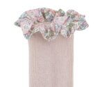 Calcetines Suela ANTIDESLIZANTES Bambú Liberty | SOFT PINK - Imagen 5