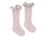 Calcetines Suela ANTIDESLIZANTES Bambú Liberty | SOFT PINK - Imagen 3