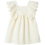 Vestido textura l BORDADO VOLANTE  FRIJO