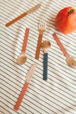 Juego de cubiertos junior inox ADRIAN | Faune Green - Imagen 3