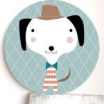 Cuadro madera | Perro Azul - Imagen 2