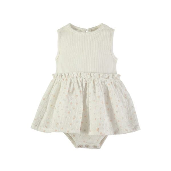 Vestido ranita flores | CORAL