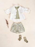 CAMISA LINO | BIO RESIN CREMA - Imagen 2