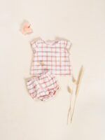 BLOOMER VICHY | FLORAL ROSA - Imagen 2