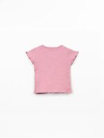 CAMISETA RIB FLAMÉ | SCULPTURE FUCSIA - Imagen 3
