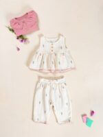 PANTALÓN BORDADO | BIO RESIN CREMA - Imagen 2