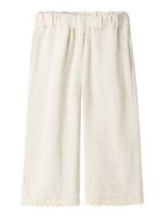 Pantalón palazzo lino l FRIGG BORDADO PUÑO