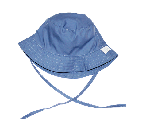 Monnuage-gorro-sol-bebe-proteccion-upf-azul Gorro tenis bebé | UPF +50 l AZUL - Imagen 1