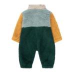 Mono sherpa | COLOR BLOCK GRIS VERDE - Imagen 2