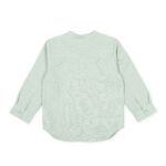 Camisa lino m.larga VERDE - Imagen 3