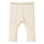 Legging acanalado flores kids