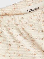 Legging acanalado flores kids - Imagen 2