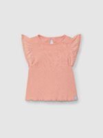 Camiseta mangas bordadas l MELOCOTÓN - Imagen 2