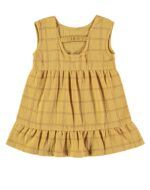 Vestido | NINA SQUARES - Mustard - Imagen 3