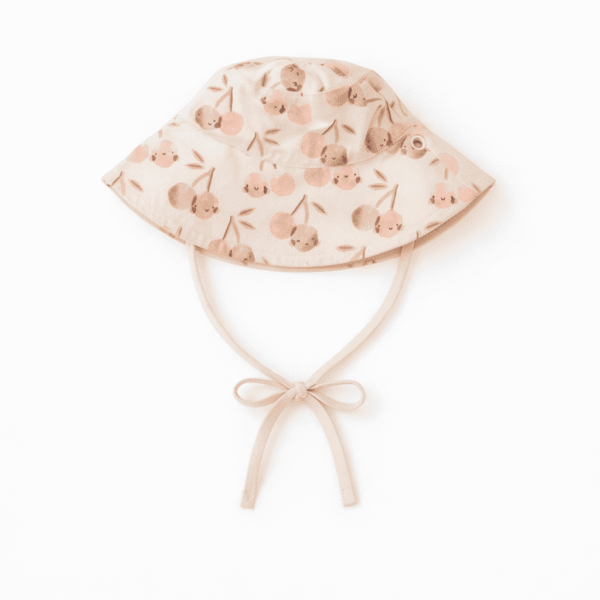 Gorro reversible | UPF +50 - Cerezas
