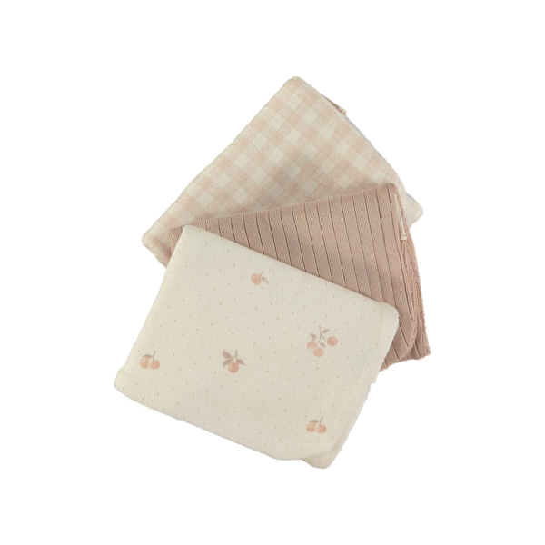 Pack x3 Toallitas multiusos | BERRIES - Nude